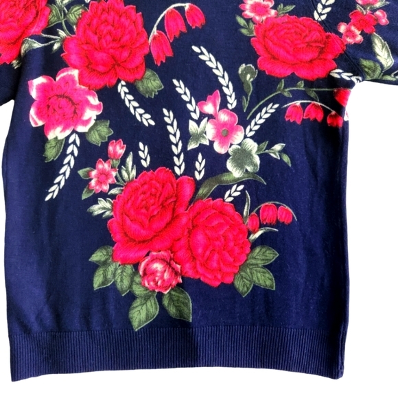 Emily Daniel's Rose and Rhinestone sweater - Picture 11 of 15